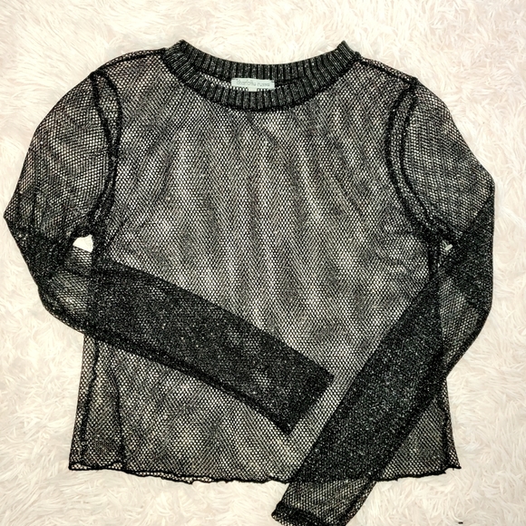 Sparkly Mesh top - Picture 3 of 4